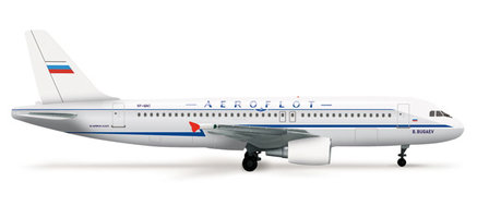 Der Airbus A320 Aeroflot Retrojet